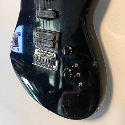 MIJ Fender Squire Stratocaster 1986 - Black Made In Japan MIJ image 4