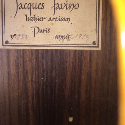 Jacques Favino (#253, 1973) - Gypsy Jazz / Django / Selmer Guitar - MINT - Dream Guitar! image 10