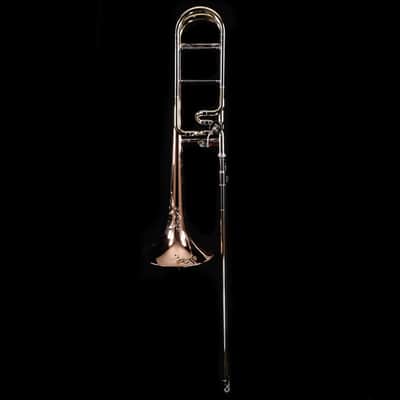 C.G. Conn 88HNV New Vintage Professional Trombone, F-Attachment, Rose Brass Bell image 3
