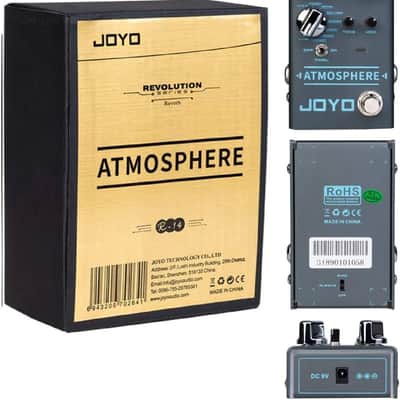JOYO R Series R-14 ATMOSPHERE 9 Mode Multi Reverb Guitar Effect Pedal, FREE PICK + HOLDER+ FREE SHIP USA image 8