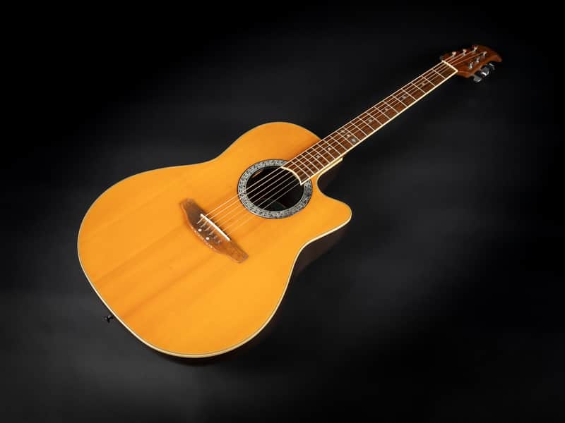ギター Celebrity by Ovation CS148 Open Box Ovation Celebrity Deluxe SS CC48 Acoustic-Electric Guitar