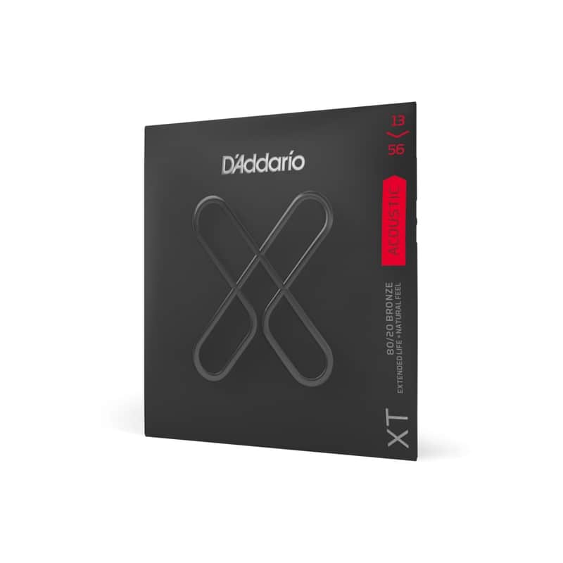 D'Addario XT - Acoustic Guitar String Set - Medium Coated - Bronze - 80/20 (XTABR1356) image 1