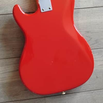 Hofner 182E1 Professional Bass 1965- Red image 9