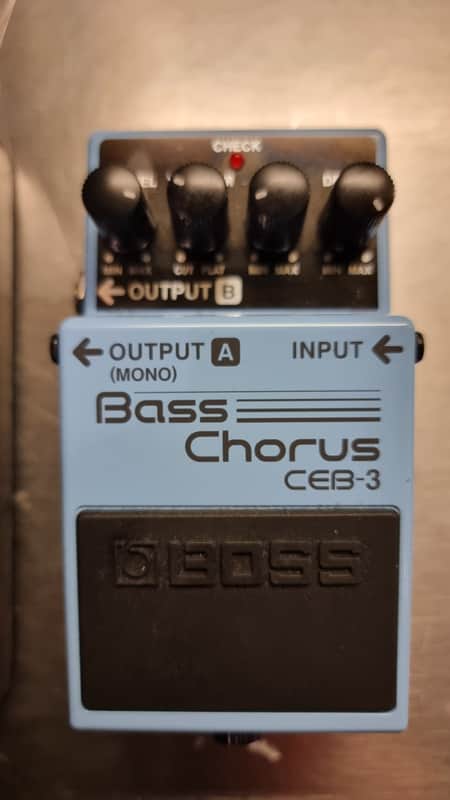 Boss CEB-3 Bass Chorus (Dark Gray Label)