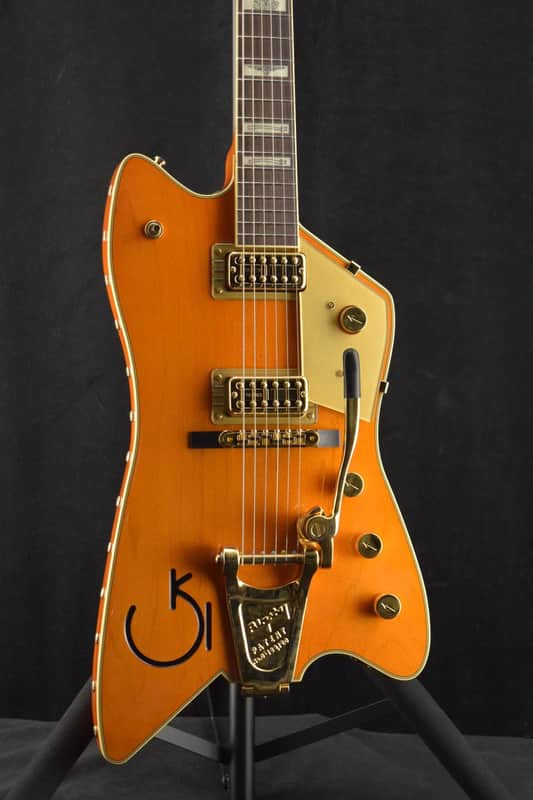 Gretsch G6199TW Billy-Bo Jupiter Thunderbird Western Orange Fuller's Exclusive image 1