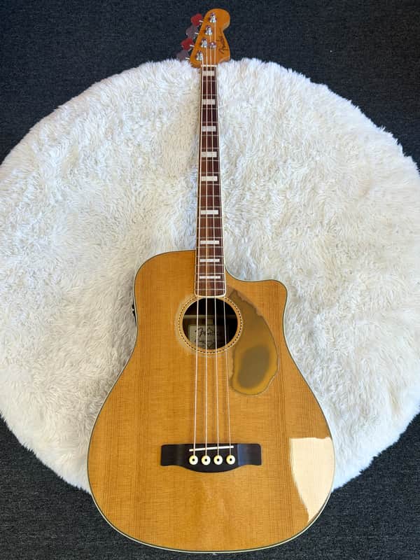 【極美品】Fender kingman Bass SCE NAT エレアコベース Fender Kingman Bass SCE Acoustic-Electric Bass Natural | Reverb