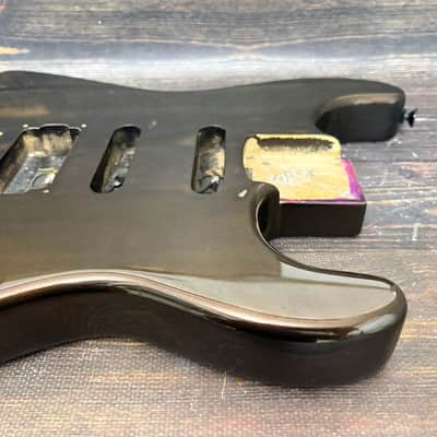 80s Charvel by Jackson Model4 Body Metallic Brown w/Plate Made in Japan image 3