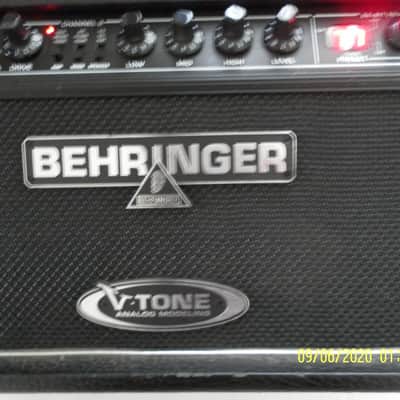 Behringer Behringer V-Tone GMX 1200H 2x60W Guitar Amp Head0 1999 Black image 5