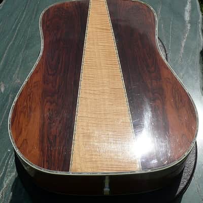 Westone Brazilian Rosewood W-40 Matsumoku Japan 1974 Natural D35 Copy BARGAIN image 15