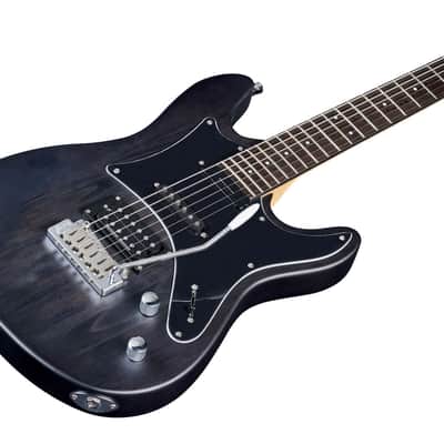 Framus D-Series Diablo Pro Electric Guitar - Nirvana Black Transparent Satin image 3