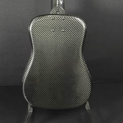 KLOS Full Carbon Travel Guitar DAE w/Gig Bag Fishman Presys VT image 4
