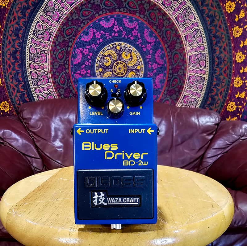 Boss BD-2W Blues Driver Waza Craft 2015 - Present - Blue