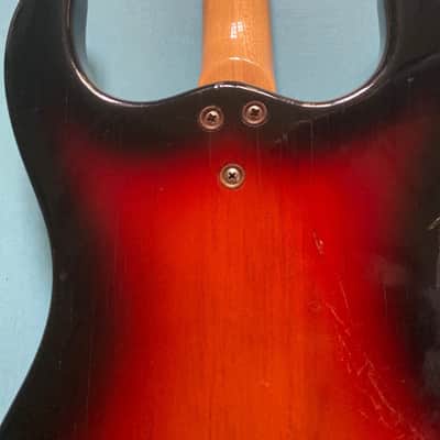 Mosrite Bass 1966 - Ventures style - Sunburst image 5