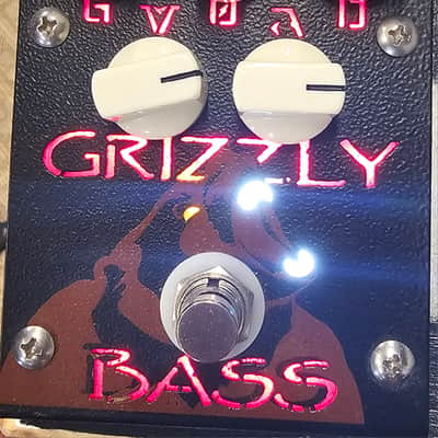 Creation Audio Labs Grizzly Bass Overdrive/Distortion 2010s - Black image 2