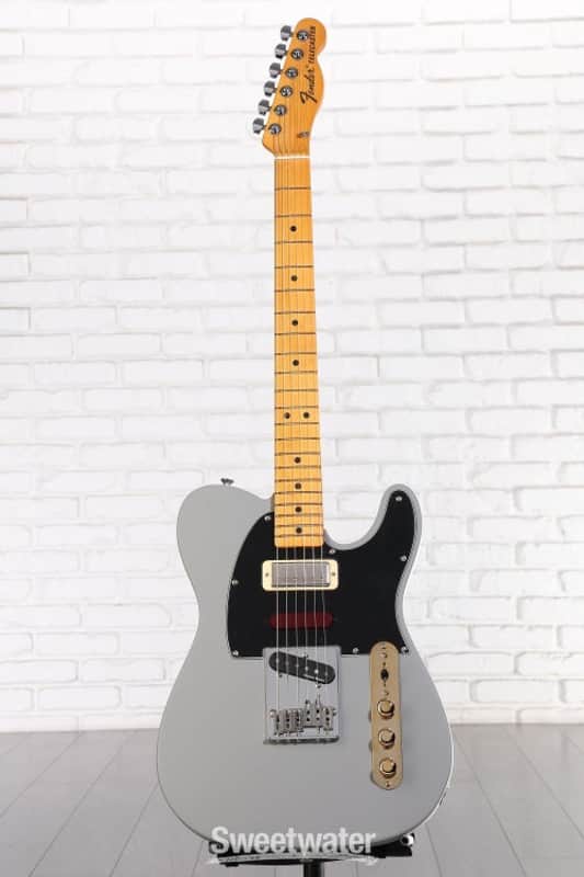 Fender Brent Mason Telecaster Electric Guitar - Primer Gray (TeleBMPGd1)