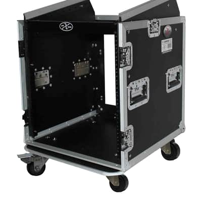 ProX T-12MRSSMK2 12U Rack x 10U Top Mixer DJ Combo Flight Case image 1