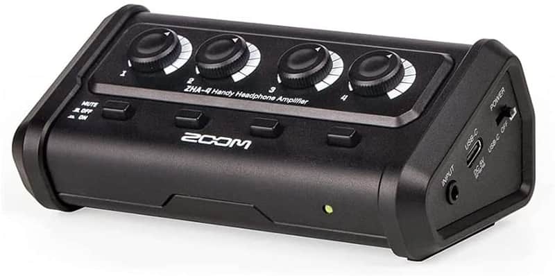 Zoom ZHA-4 4-Channel Battery-Powered Headphone Amplifier image 1