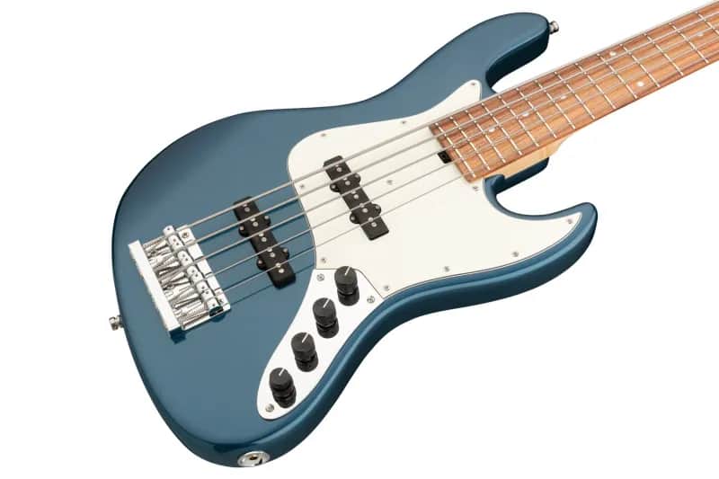 Sadowsky MetroLine 21-Fret Vintage J/J Bass-Red Alder Body-5 String-Solid Dark Lake Placid Blue Metallic High Polish image 1