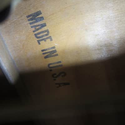 Vintage! 1920’s USA Made Natural Acoustic/ Electric Parlor Guitar + Case image 23