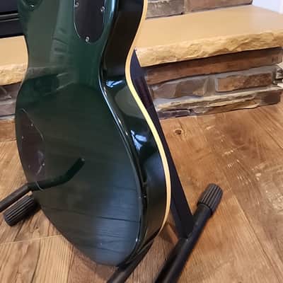 1999 Heritage H150 CM **RARE** One-Piece Maple Top Emerald Green image 8