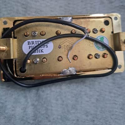 Gretsch Gold Bridge & Neck Humbucker Set~Rings & Mount Scews Included~Brand New image 4
