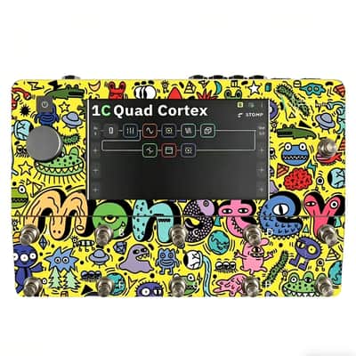Tonevo Graffiti Acrylic Protection Cover for Neural DSP Quad Cortex Pedal, Price include the import duty to US buyer