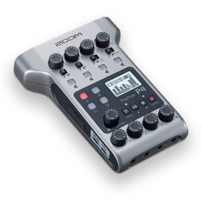 Zoom PodTrak P4 Portable Multitrack Podcast Recorder image 1