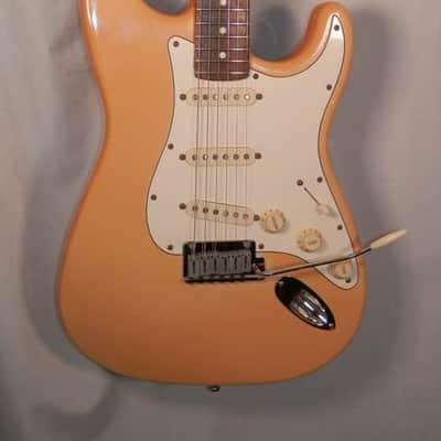 Fender American Standard Stratocaster Vintage White / Butterscotch electric guitar with case vintage 1984-88 AS-IS image 6