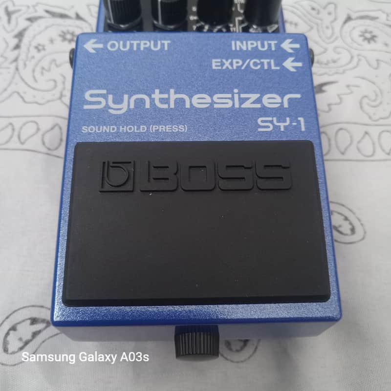 Boss SY-1 Synthesizer 2019 - Present - Blue image 1