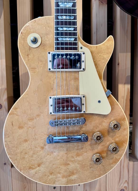 Gibson Les Paul Standard 1980 - Natural Figured Top image 1