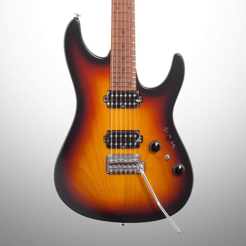 Ibanez Prestige AZ2402 Electric Guitar (with Case), Tri Fade Burst image 1