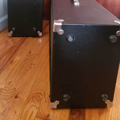 Pair Of Vintage Yamaha S0110T 1977 Black PA Speakers image 6