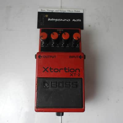 Boss Taiwan XT-2 Xtortion (Silver Label) - Red | Reverb