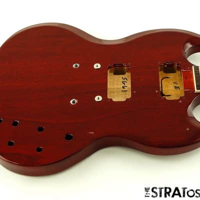 Gibson USA SG Standard '61 BODY + NECK, Mahogany Nitro American Vint Cherry image 2