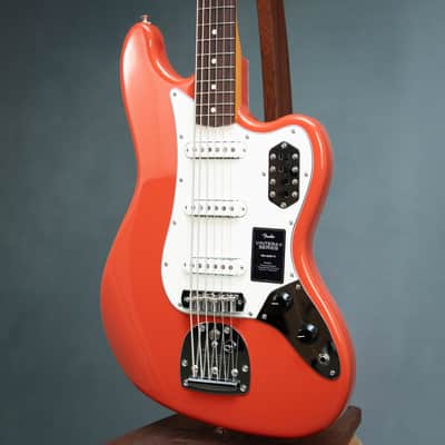 Fender Vintera II 60s Bass VI Electric Bass Guitar - Fiesta Red - B-Stock - MX25063523B image 4