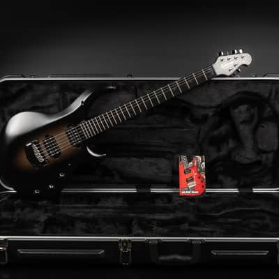 2014 Ernie Ball Music Man John Petrucci Signature Majesty 6 - Polar Noir | USA JP6 Neck Thru DiMarzio Piezo Stainless Steel Frets Matching Headstock Low Serial Number 3.16kg | OHSC image 2