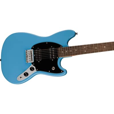Squier Sonic Mustang HH IL California Blue - Electric Guitar image 4