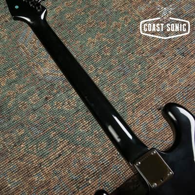 1985 Fender Boxer Series Stratocaster ST-555 All Black Made in Japan image 15