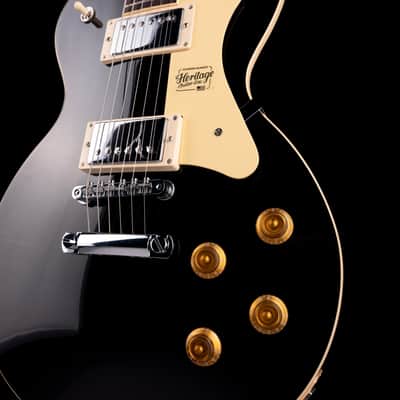 Heritage Standard H-150 Ebony Electric Guitar with Case image 5