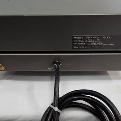 Harman Kardon Vintage Citation Twelve, Solid State Stereo Power amp 2 x 60 watts 8 Ω , 1976 image 5