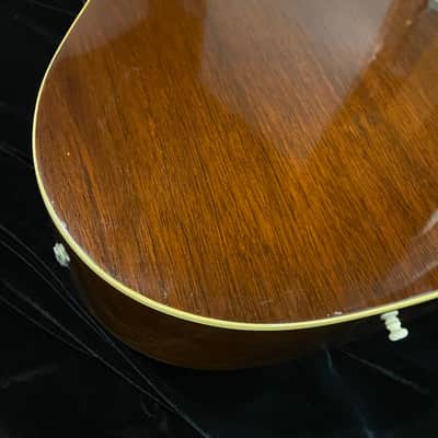 Gibson J-160E 1956 - Sunburst w/ original case image 10