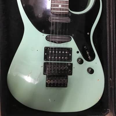 Kramer Elliot Easton E.E. Pro I ESP Floyd Rose 1987 Sea Foam Green image 2