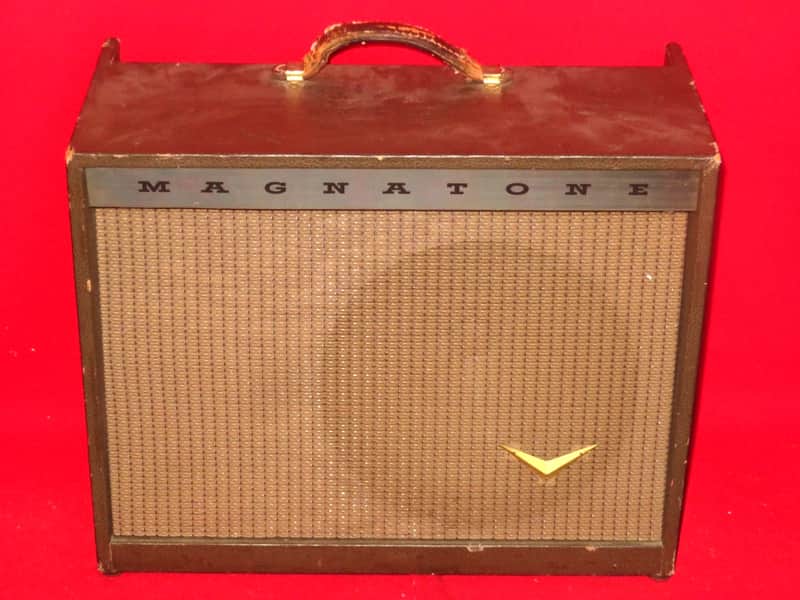 Magnatone 1959 Model 213 Troubadour 18 Watt Guitar Amplifier image 1