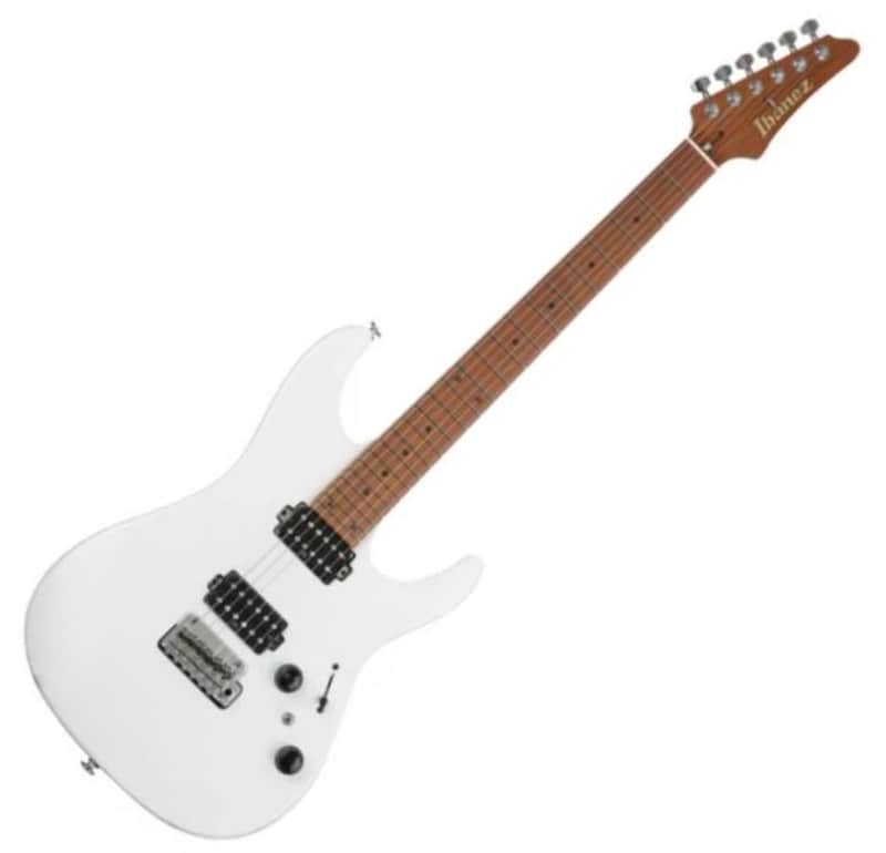 Ibanez AZ2402-PWF AZ Prestige 6-Atring Electric Guitar with Case - Pearl White Matte image 1
