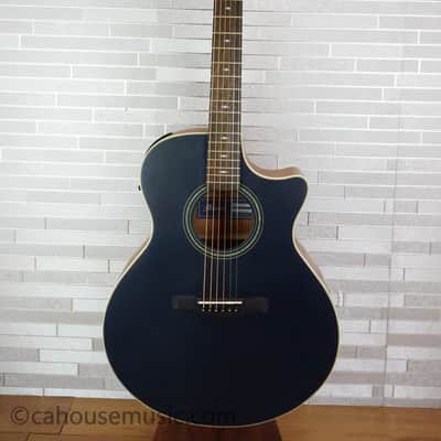 Ibanez AE100-DBF - Dark Tide Blue Flat image 13