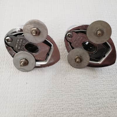 Premier Bass Drum Spur Mounts 1960s-1970s…. #1…- Chrome image 2