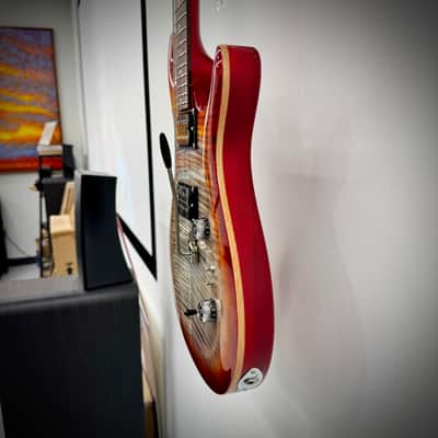 PRS SE Custom 24-08 - Charcoal Cherry Burst image 4