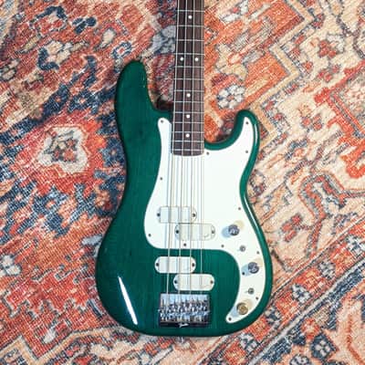 Fender 1983 Elite Precision Bass II, Emerald Green w/ OHSC, Used image 2