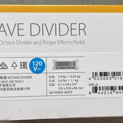 Behringer Octave Divider 2022 - Present - Silver image 4
