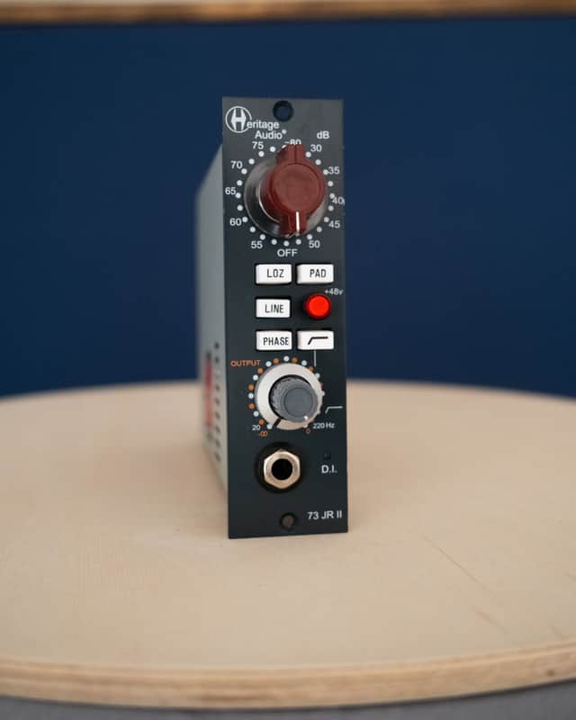 Heritage Audio 73JR II 500 Series Microphone Preamp Module 2020 - 2021 - RAF Blue Grey image 1